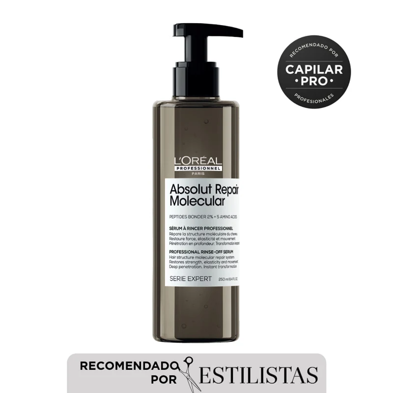 LOREAL PROFESS TRATAMIENTO SERIE EXPERT ABSOLUT REPAIR MOLECULAR X 250 ML LIQ TR