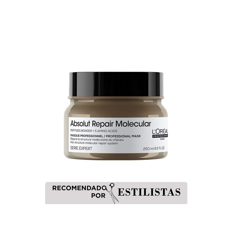 LOREAL PROFESS MASCARILLA SERIE EXPERT ABSOLUT REPAIR MOLECULAR X 250 ML RINSE O
