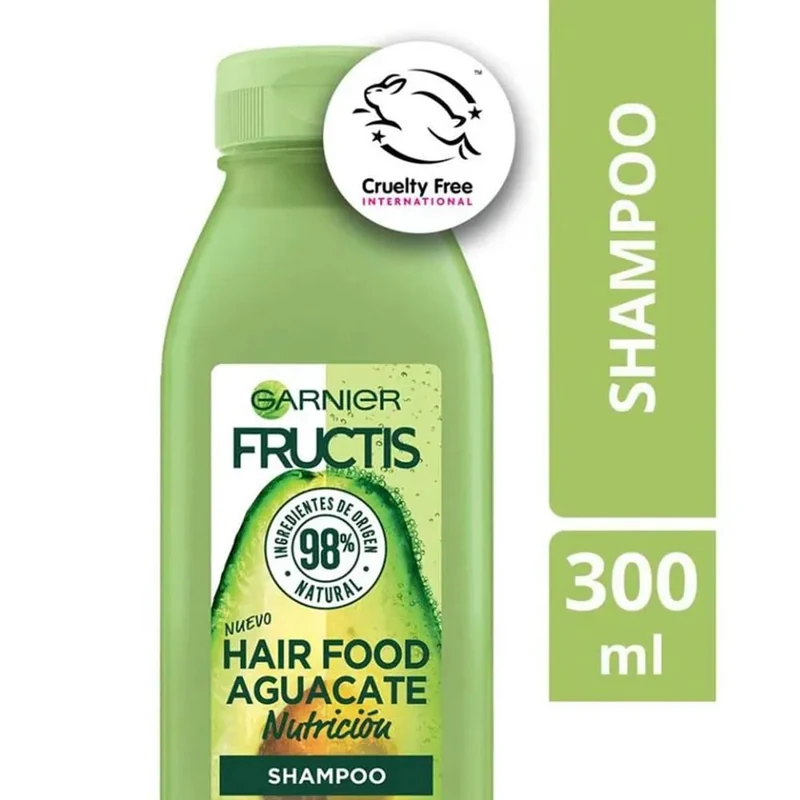 FRUCTIS SHAMPOO X 300 ML HAIR FOOD AGUACATE