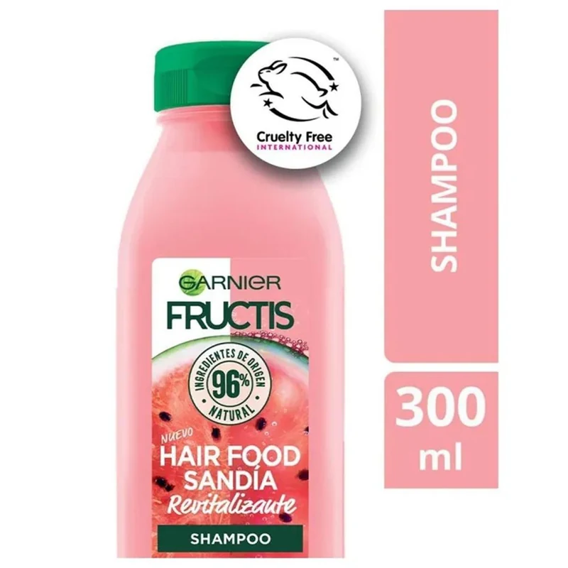 FRUCTIS SHAMPOO X 300 ML HAIR FOOD SANDIA