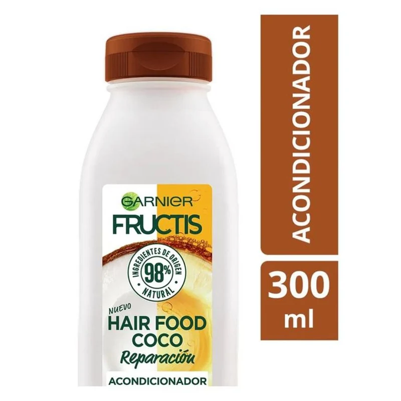 FRUCTIS ACONDIC. X 300 ML HAIR FOOD COCO