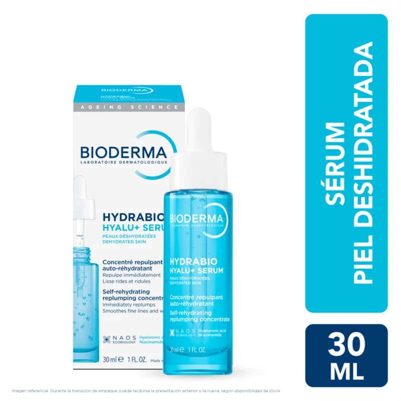 BIODERMA HYDRABIO SERUM X 30 ML AUTO- REHYDRATANTE PIEL HIDRATANTE