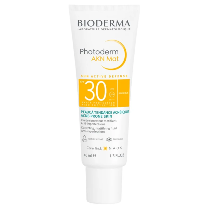 BIODERMA PHOTODERM BLOQUEADOR FACIAL CR FPS 30 X 40 ML AKN MAT (PIEL CON ACNE)