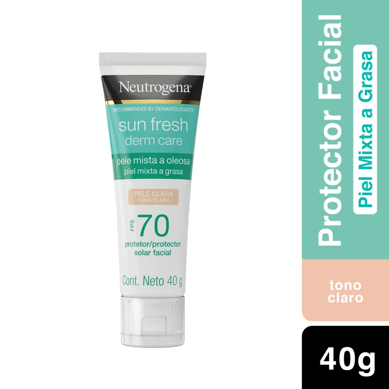 NEUTROGENA BLOQUEADOR SUN FRESH FPS 70 X 40 G TONO CLARO