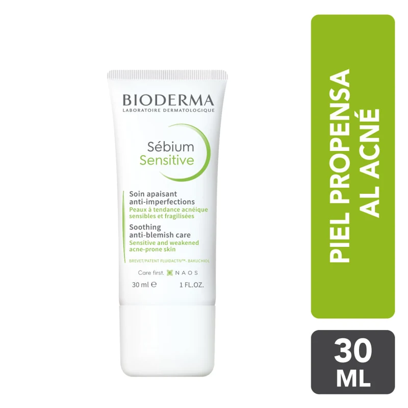 BIODERMA SEBIUM CREMA X 30 ML SENSITIVE P. CON ACNE