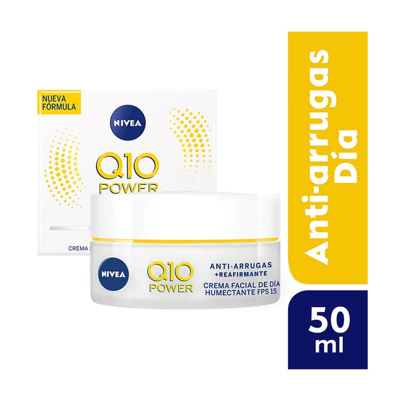 NIVEA Q10 POWER CREMA DE DÍA EXTRA REAFIRMANTE FPS 15 50 ML