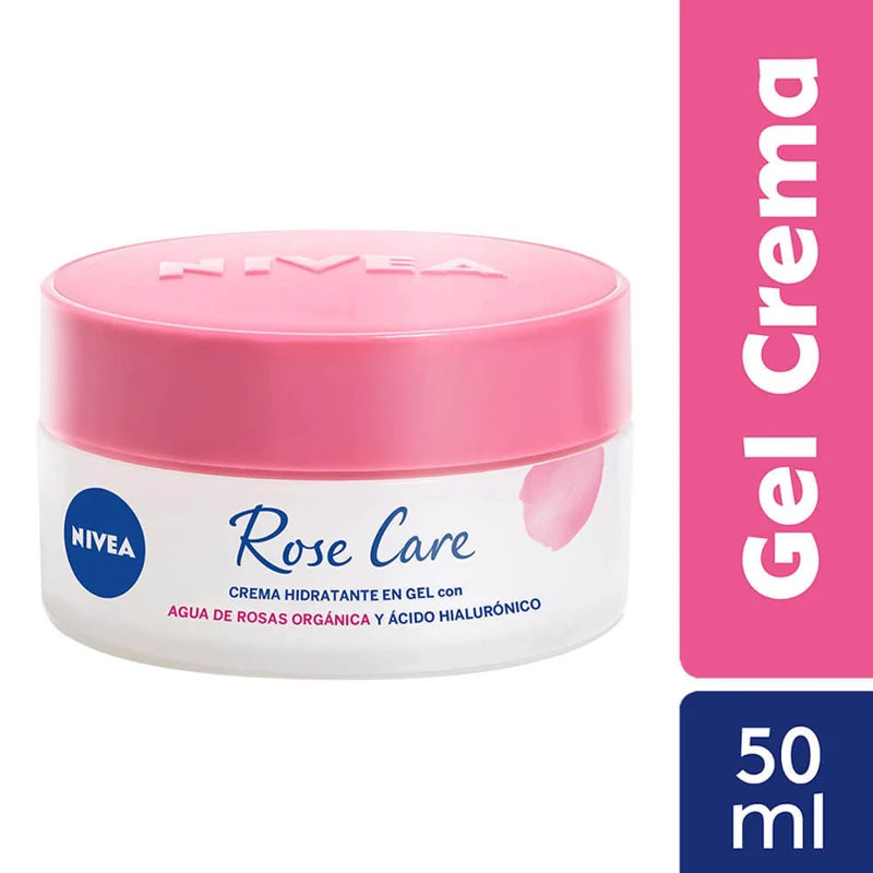 NIVEA ROSE CARE CREMA HIDRATANTE EN GEL 50 ML