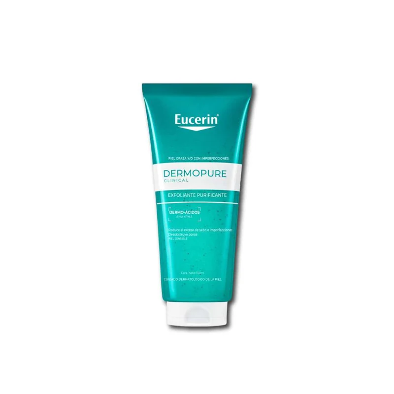 EUCERIN DERMO PURE X 100 ML EXFOLIANTE FACIAL P.GRASA