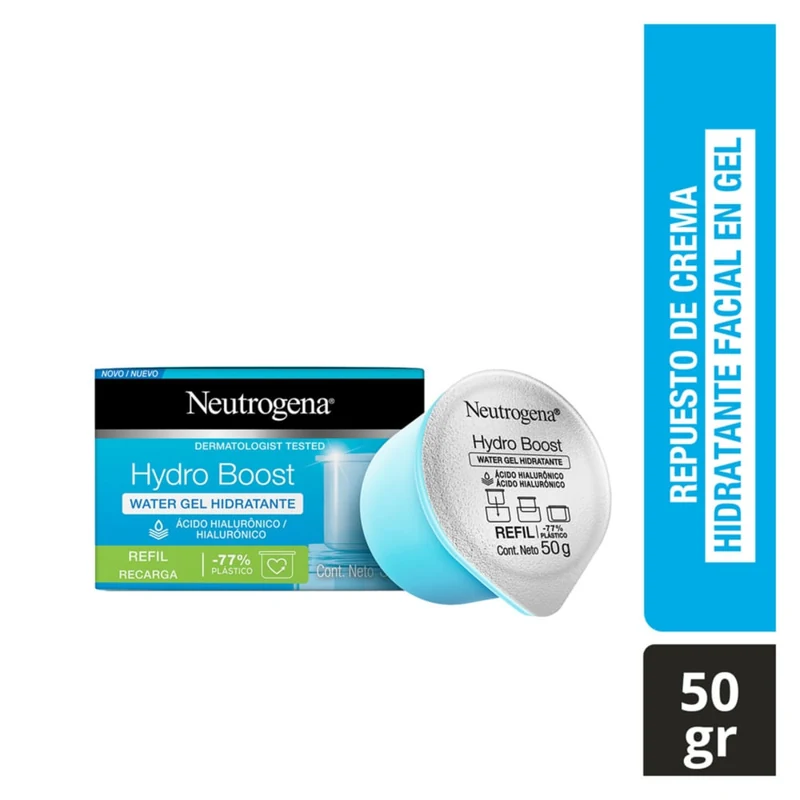 NEUTROGENA GEL HYDRO BOOST HIDRATANTE FACIAL X 50 G REPUESTO