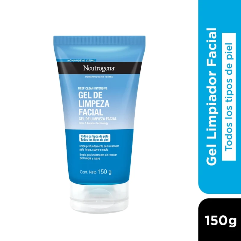 NEUTROGENA GEL DE LIMPIEZA DEEP CLEAN TUBO X 150 ML