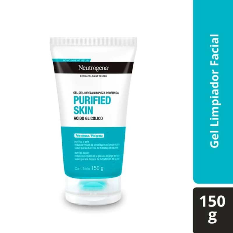 NEUTROGENA GEL DE LIMPIEZA FACIAL X 150 G PURIFIED SKIN