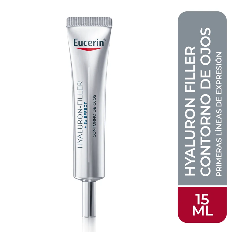EUCERIN HYALURON FILLER 3X EFFECT CREMA CONTORNO DE OJOS X 15 ML