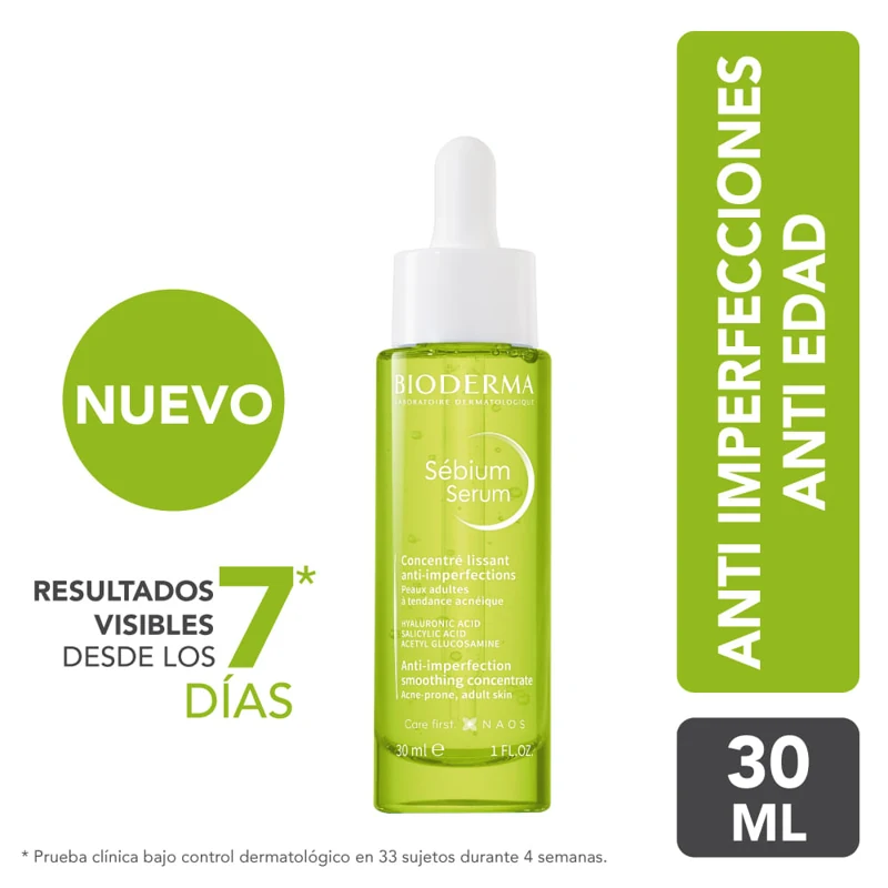 BIODERMA SEBIUM SERUM X 30 ML ANTI-IMPERFECCIONES PIEL GRASA