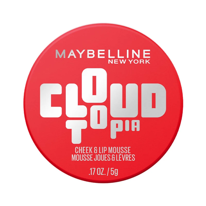 MAYBELLINE RUBOR MOUSSE PARA MEJILLAS Y LABIOS CLOUDTOPIA DIVINE CRIMSON 5G