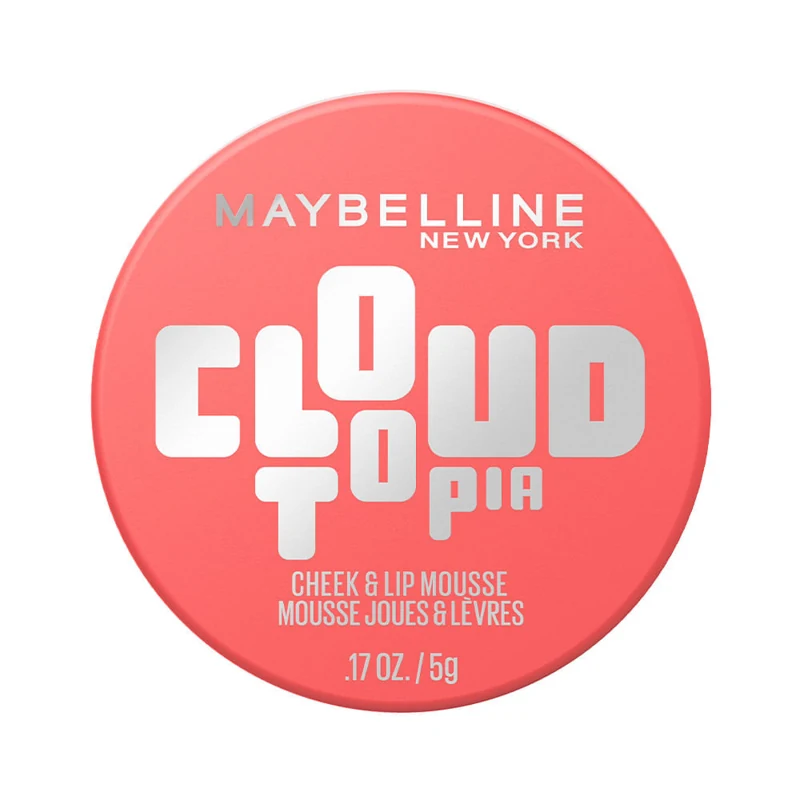 MAYBELLINE RUBOR MOUSSE PARA MEJILLAS Y LABIOS CLOUDTOPIA CORAL ILLUSION 5G