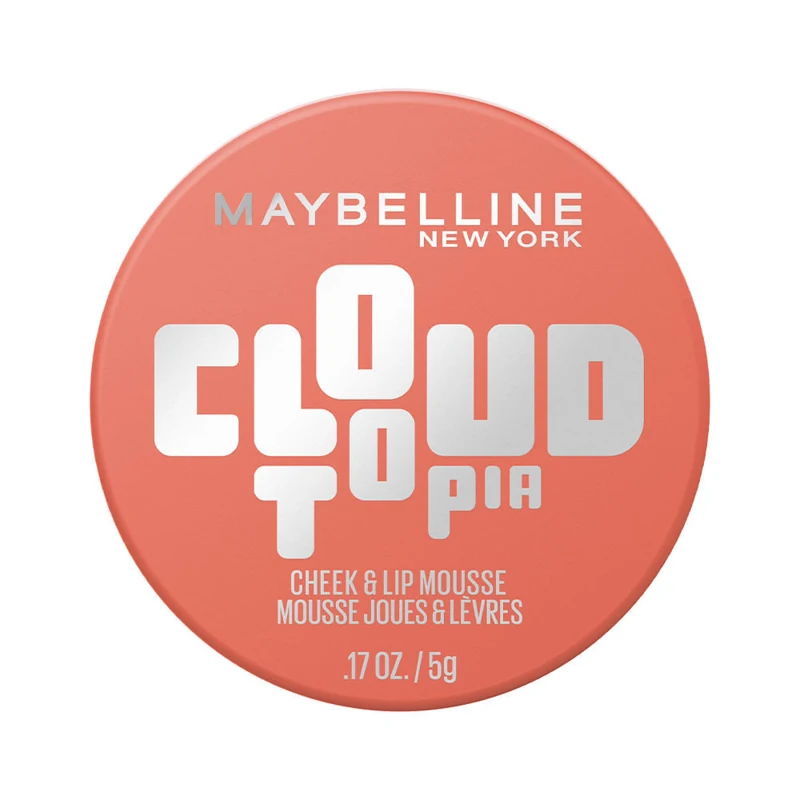 MAYBELLINE RUBOR MOUSSE PARA MEJILLAS Y LABIOS CLOUDTOPIA SOLAR SERENITY 5G