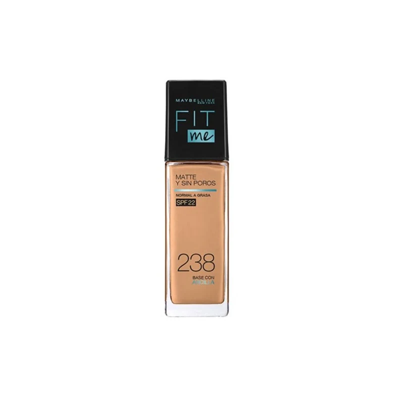 MAYBELLINE MAQUILLAJE FIT ME MATTE PORELESS 238 ARCILLA