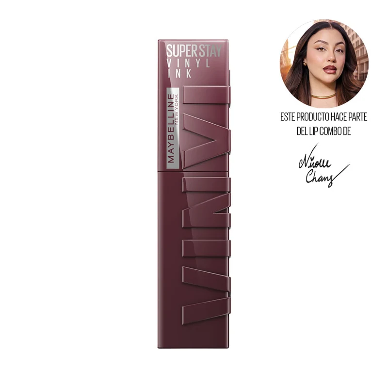 MAYBELLINE LABIAL SUPERSTAY VINYL INK NUDE 135 FEARLESS