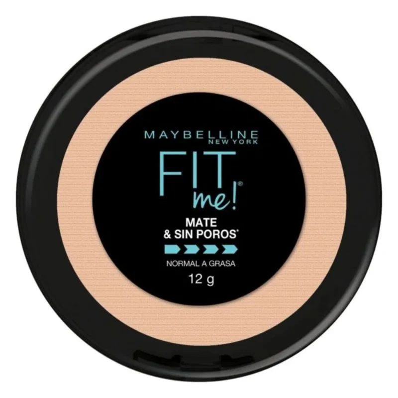 MAYBELLINE POLVO COMPACTO FIT ME 130 BUFF BEIGE P.GRASA
