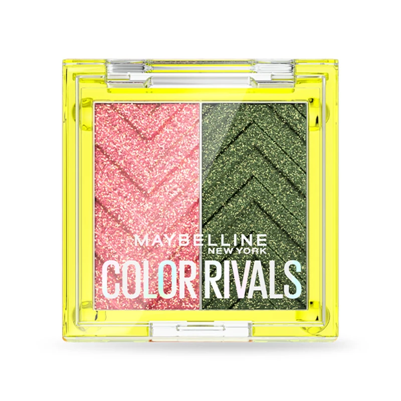 MAYBELLINE SOMBRAS X 2 COLOR RIVALS URBAN X WILD