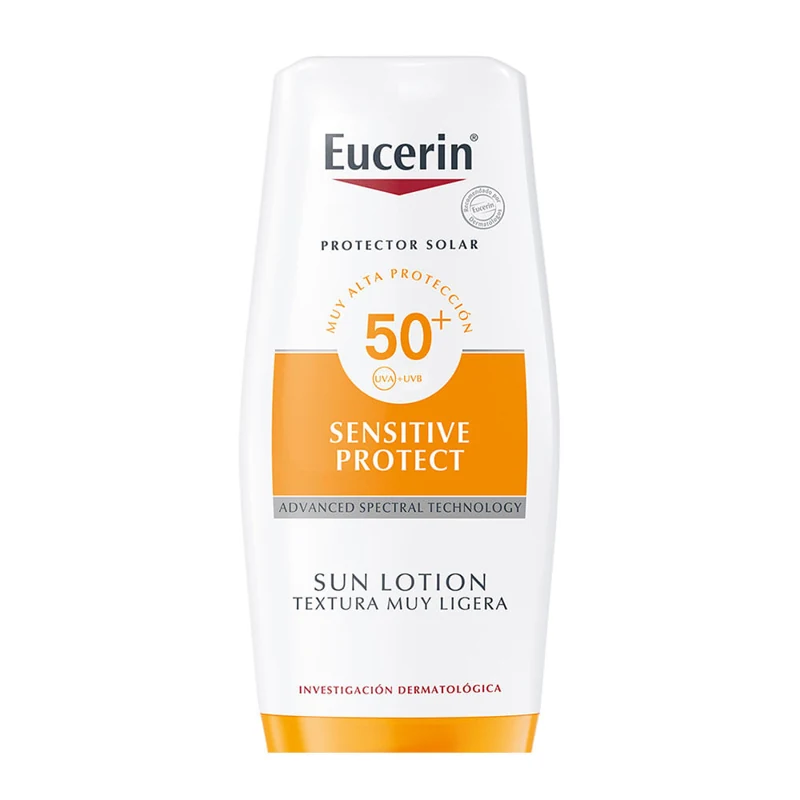 EUCERIN BLOQUEADOR LOCION FPS 50 X 150 ML SENSITIVE PROTECT TEXT LIGERA