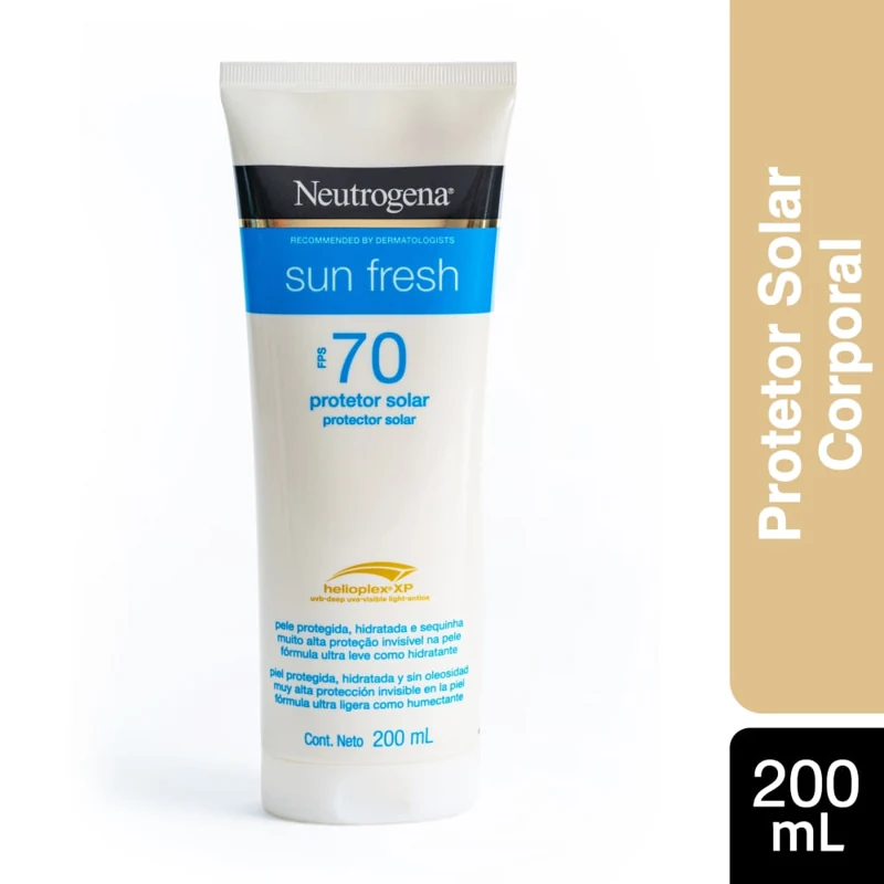 NEUTROGENA BLOQUEADOR SUN FRESH FPS 70 X 200 ML TUBO*