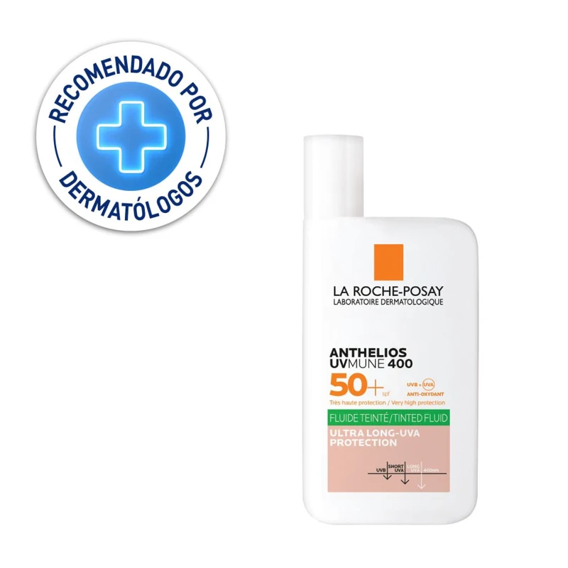 ANTHELIOS UVMUNE 400 OIL CONTROL FLUIDO 50ML CON COLOR (LA ROCHE POSAY)