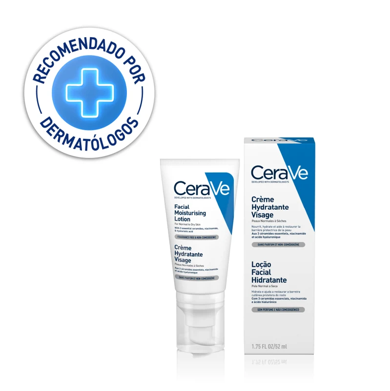 CERAVE LOCION FACIAL HIDRATANTE 52 ML PM