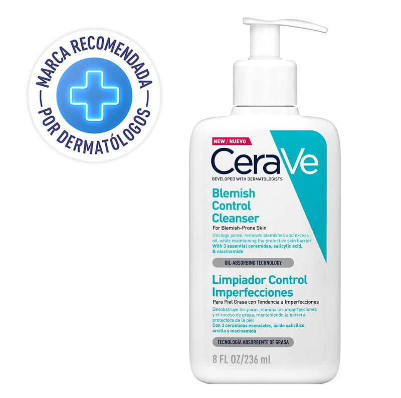 CERAVE LIMPIADOR CONTROL ANTIPERFECCIONES 236 ML