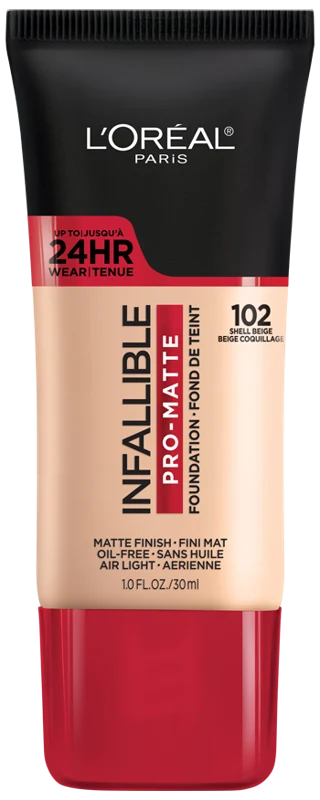 L’ORÉAL PARIS INFALLIBLE PRO MATTE 102
