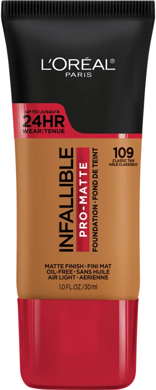 L’ORÉAL PARIS INFALLIBLE PRO MATTE 109