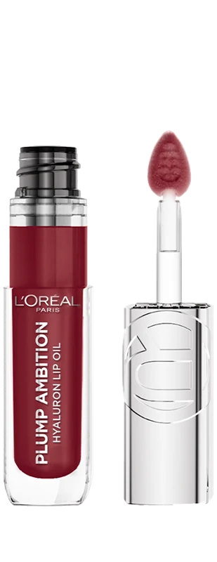 L’ORÉAL PARIS PLUMP AMBITION HYALURON LIP OIL - TONO 490 BERRY JOLIE