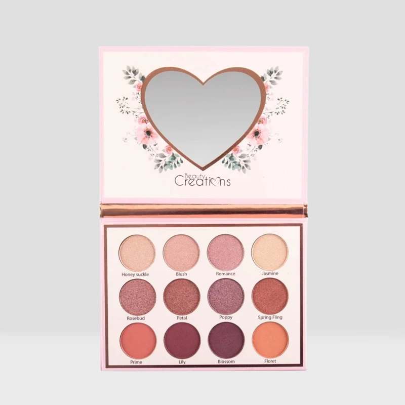 BEAUTY CREATIONS EYE BLOOM PALETA DE 12 SOMBRAS 18G