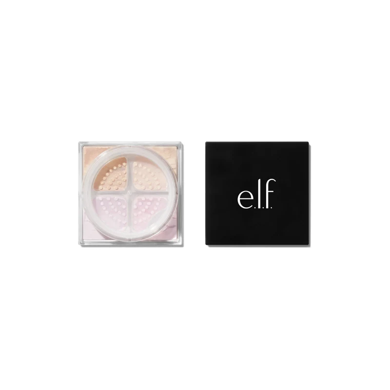 E.L.F. SET IT BRIGHT POLVO SUELTO CORRECTOR E ILUMINADOR 4 TONOS - LIGHT/MEDIUM 10.6 G