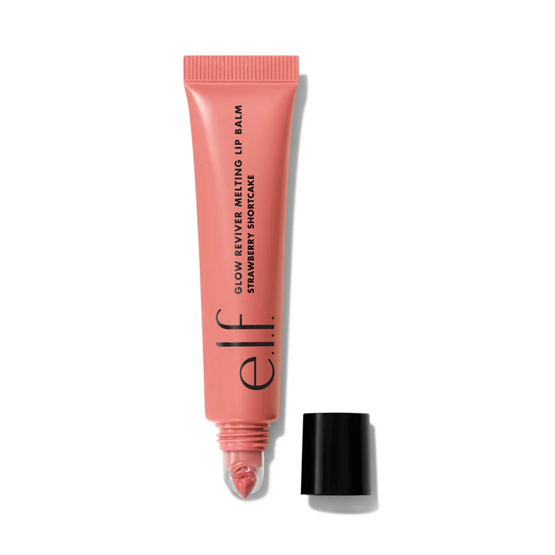 E.L.F. GLOW REVIVER MELTING LIP BALM - BÁLSAMO LABIAL HIDRATANTE - STRAWBERRY SHORTCAKE 15 G
