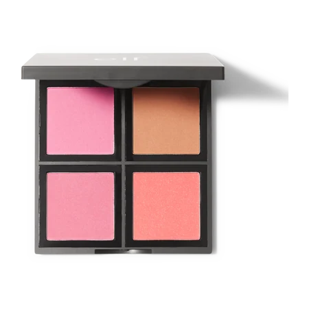 E.L.F. POWDER BLUSH PALETTE - PALETA DE RUBORES EN POLVO 4 TONOS LIGHT
