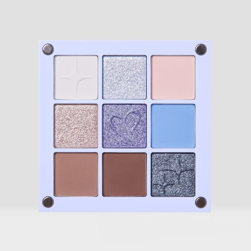 BEAUTY CREATIONS DENIM BLUES PALETA MAGNÉTICA DE 9 SOMBRAS 9.18G