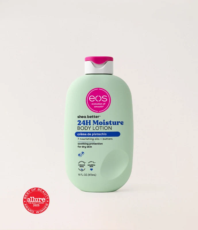 EOS SHEA BETTER 24 H MOISTURE BODY LOTION  CREME DE PISTACHO 473 ML