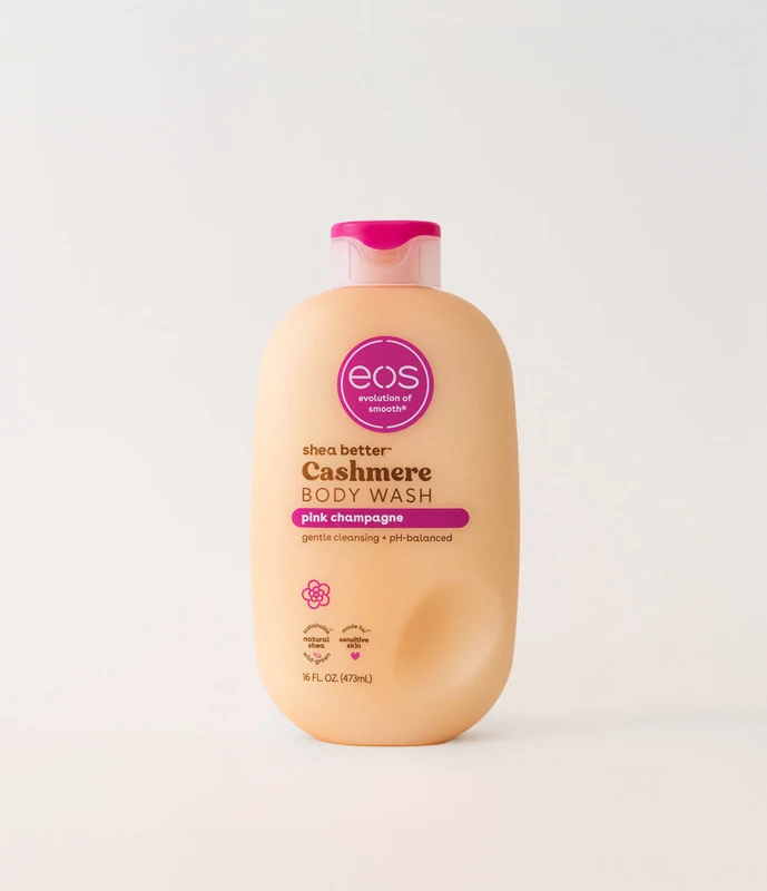 EOS SHEA BETTER CASHMERE BODY WASH PINK CHAMPAGE   473 ML