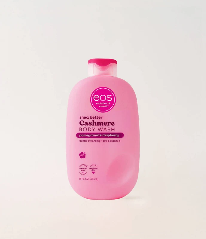 EOS SHEA BETTER CASHMERE BODY WASH POMEGRANATE RASPBERRY 473 ML