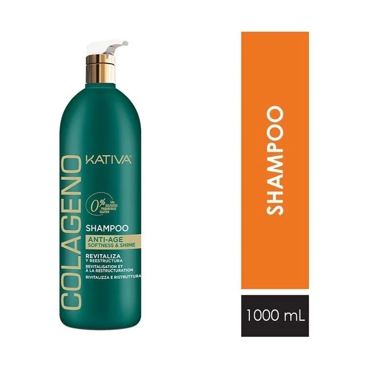 KATIVA SHAMPOO X 1000 ML COLAGENO