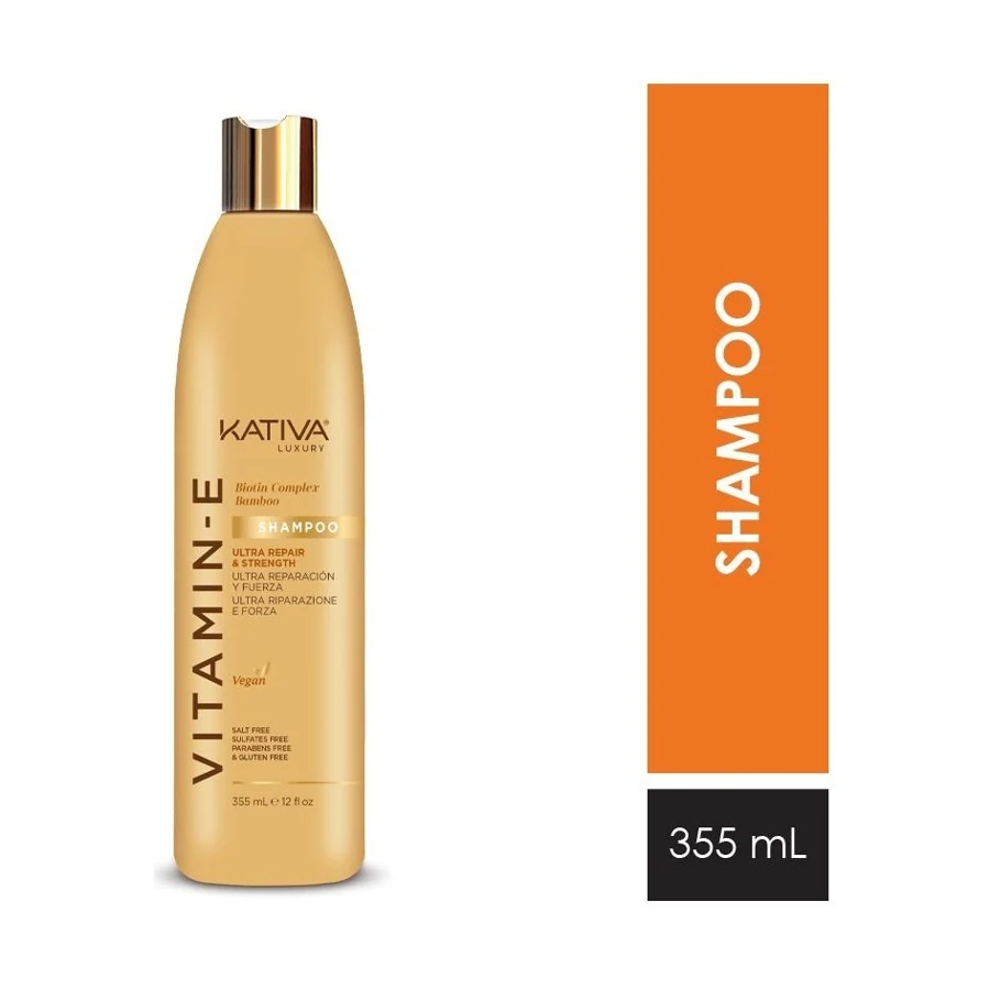 KATIVA SHAMPOO X 355 ML LUXURY VITAMINA E BIOTINA