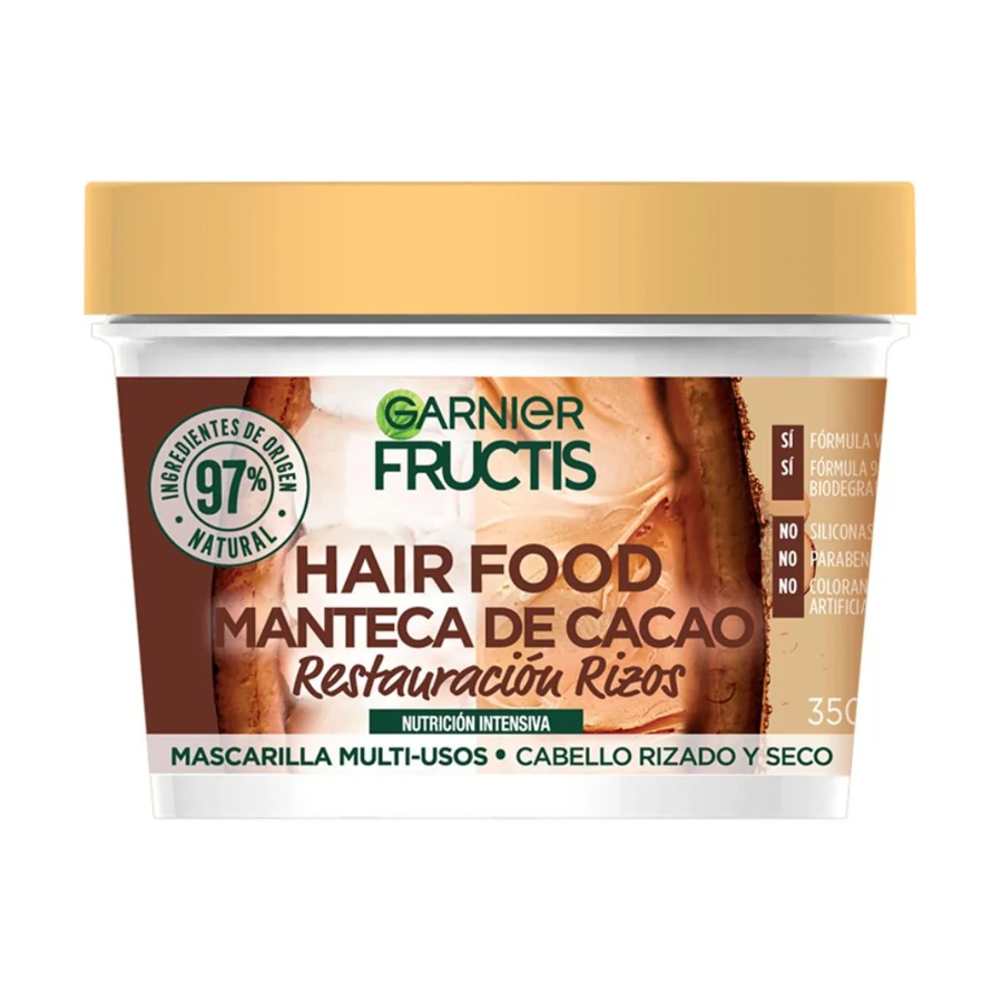 FRUCTIS TRATAMIENTO POTE HAIR FOOD X 350 ML CACAO