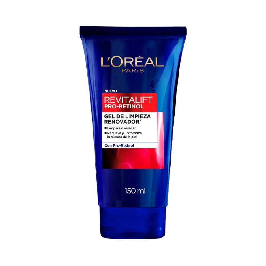 LOREAL GEL LIMPIEZA RENOVADORA X 150 ML REVITALIFT PRO-RETINOL
