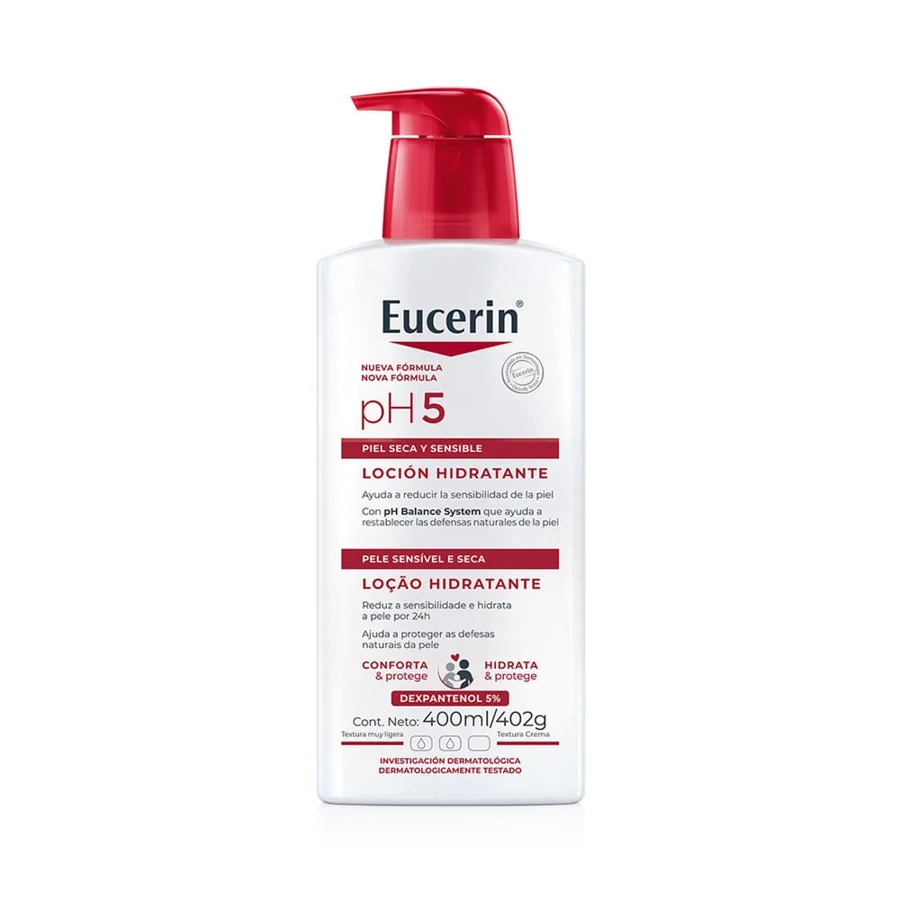 EUCERIN PH5 LOCION CORPORAL X 400 ML HIDRATANTE PIEL SECA Y SENSIBLE
