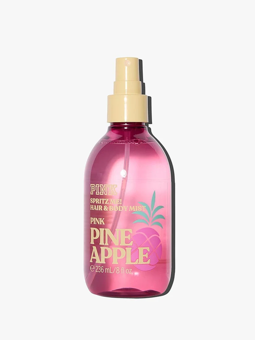 VICTORIAS SECRET PINK - PINK PINEAPPLE - PERFUME PARA CABELLO Y CUERPO 236 ML