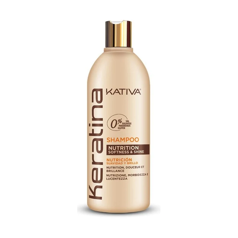 KATIVA SHAMPOO X 500 ML KERATINA CYSTEIN