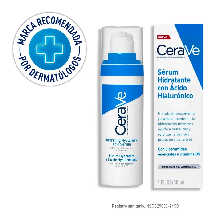 CERAVE SERUM HIDRATANTE CON ACIDO HIALURONICO 30 ML
